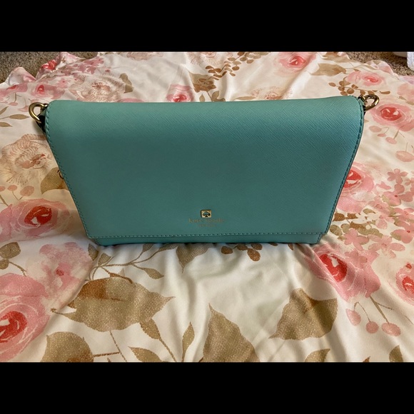 Blue Kate spade cross body clutch - Picture 2 of 4